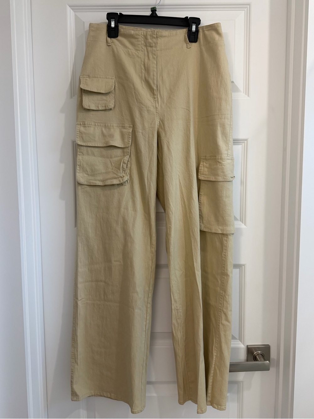 Davi & Dani Beige Cargo Trousers